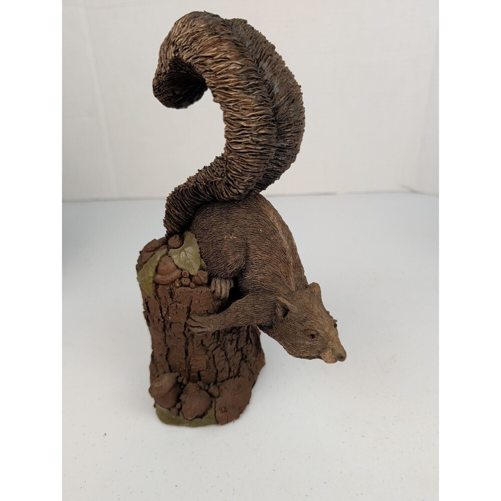 Tom Clark Tim Wolfe Signed Olga Squirrel Cairn Studios  1991 Gnome